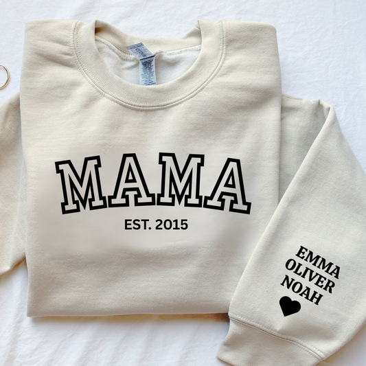 Personalized MAMA Sweatshirt