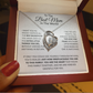 The Heart Of The Family Forever Love Necklace