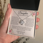 To Our Amazing Daughter | "Trust Your Journey" | Graduation Love Knot Necklace