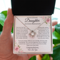 To Our Amazing Daughter | "Trust Your Journey" | Graduation Love Knot Necklace