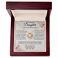 To Our Amazing Daughter | "Trust Your Journey" | Graduation Love Knot Necklace