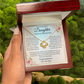 To Our Amazing Daughter | "Trust Your Journey" | Graduation Love Knot Necklace