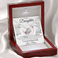 To My Daughter | "I Love You Forever" | Love Knot Necklace